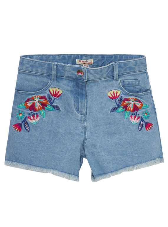 Bestickte Jeans-Shorts JAMARSHORT / 20S901P1SHOP272