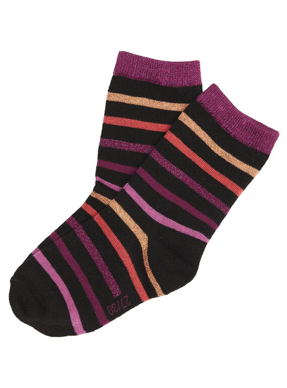 Gestreifte Socken GYABRUCHO / 19WI01K1SOQ718