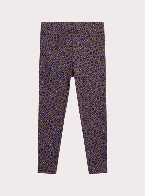 Brown LEGGINGS XYABLULEG / 25WI01N1CAL817