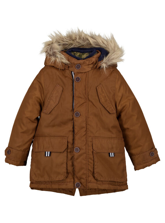 Camelfarbener 3-in-1 Parka GOGROPAR3 / 19W90287PAR804