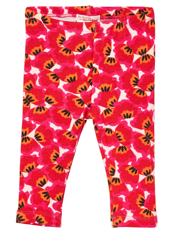 Warme Baby-Leggings für Mädchen, mit Aufdruck JIVIPAN2 / 20SG09D2PAND327