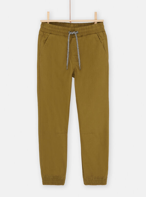 Jungen Khakihose mit elastischem Bund SOJOPATWI1 / 23W902G1PAN612