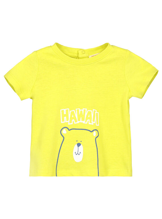 Kurzärmeliges T-Shirt für Babys Jungen FUJOTI10 / 19SG10G3TMCB105