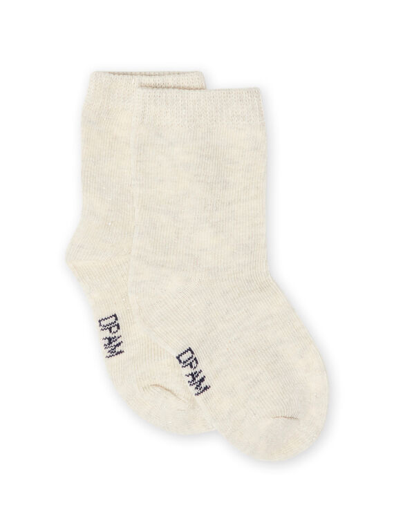 Baby Mädchen beige Socken MYIJOSOQLU3 / 21WI0913SOQA011