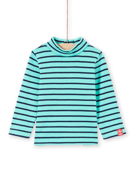 Baby Boy Türkis & Marine Streifen Unterhosen MUJOSOUP1 / 21WG10N2SPL209