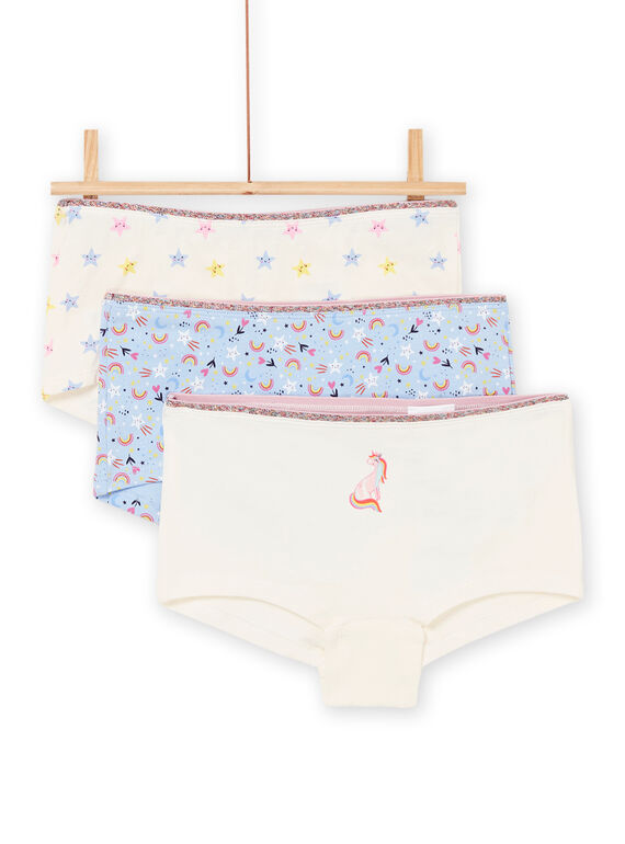 Set mit 3 sortierten Shortys REFAHOTSTA / 23SH1115SHY001