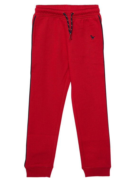 Rote Jogginghose für Jungen JOJOJOB4 / 20S90251D2AF520
