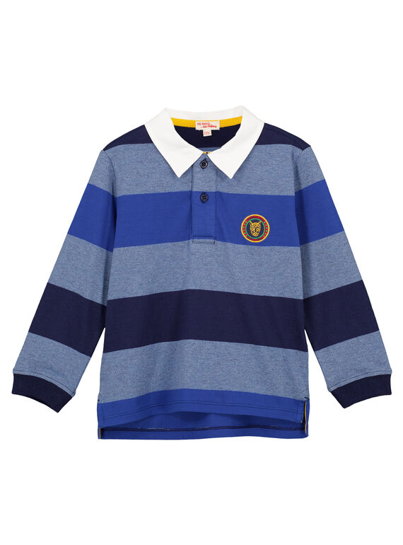 Gestreiftes Rugby Polo-Shirt GOMUPOL / 19W902F1POL070