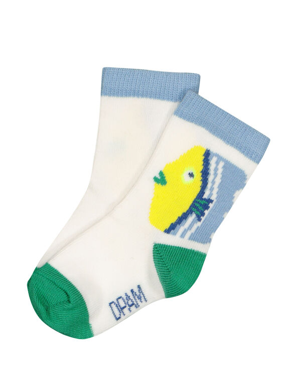 Baby boys' fancy socks FYUCUCHO / 19SI10N1SOQ000