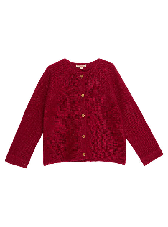 Rosa Strickjacke JACLOCAR / 20S90111CARD302