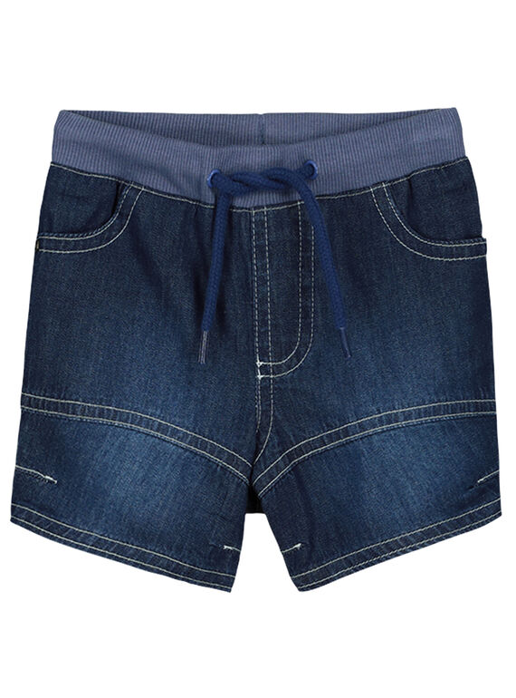 Jeansshorts für Babys Jungen FUJOBERMU6 / 19SG10G3BER704
