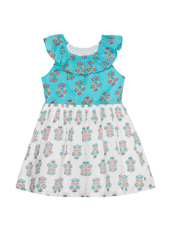 Ärmelloses Kleid mit Blumendruck JABOROB3 / 20S901H3ROB209