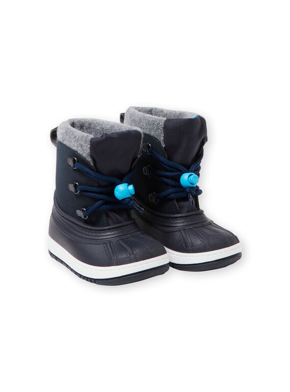 Schneestiefel navy blau Kind Mädchen GBGMONTGI / 19WK38W3D3N070