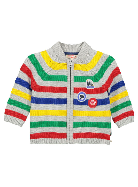 Baby-Weste aus Wolle mit Reißverschluss für Jungen FUCOGIL / 19SG1081GIL099