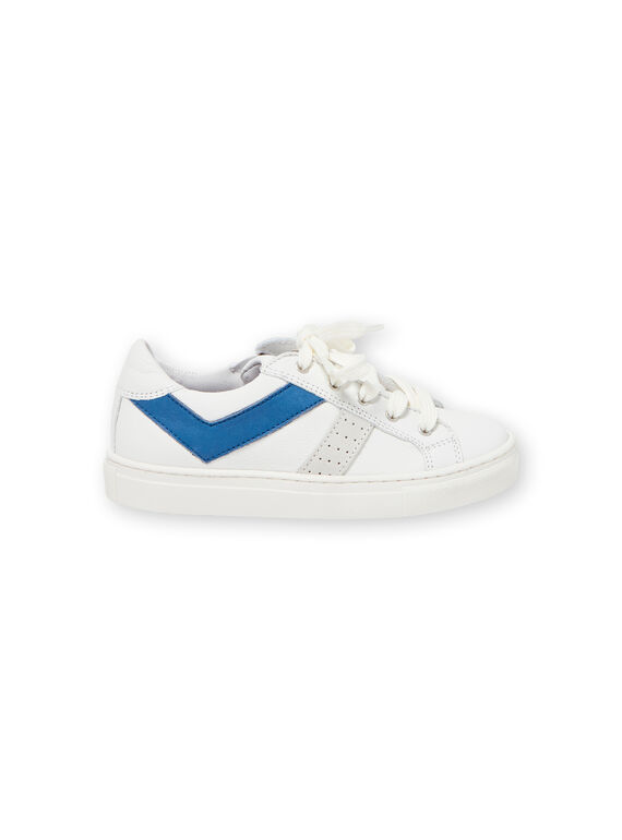 Weiß und blau Turnschuhe Junge Kind LGBASLUCAS / 21KK3634D3F000
