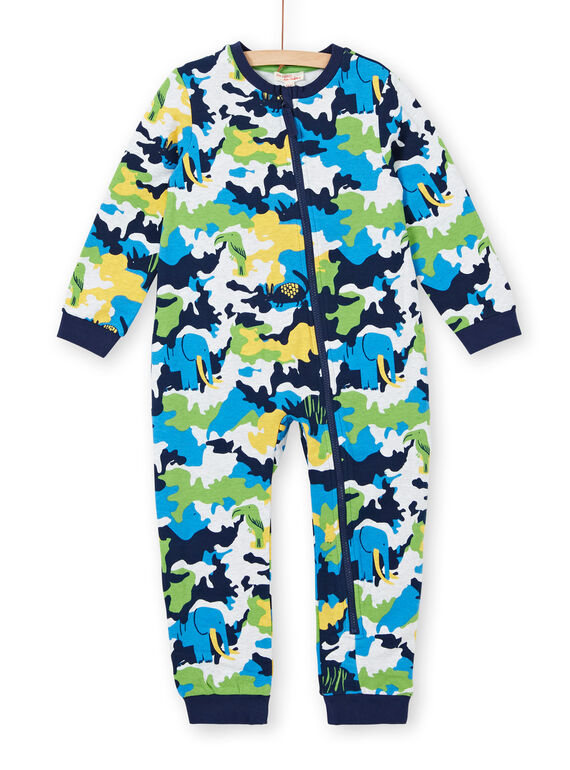 Supyjama-Kind Junge im Tarndruck gebürstetes Vlies LEGOCOMBI / 21SH1211D4FJ920