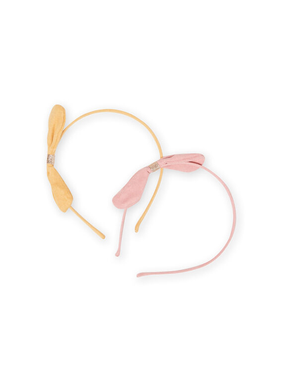 Set mit 2 verschiedenen Stirnbändern für Mädchen MYAJOSERR4 / 21WI01S2TETB106