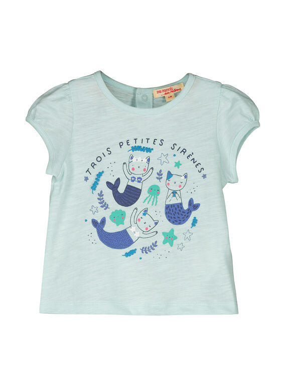 Kurzärmeliges T-Shirt für Mädchen FINETI / 19SG09B1TMCC216