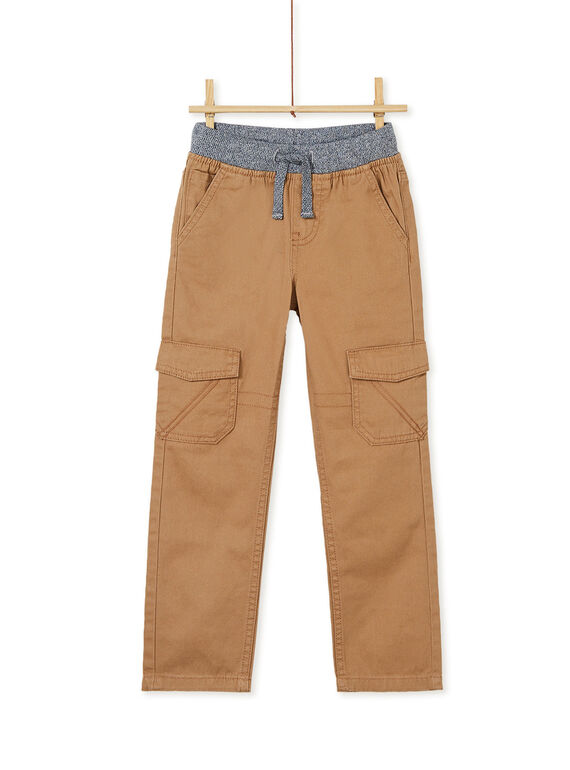 Light brown PANTS KOJOPAMAT4 / 20W9023AD2BI810