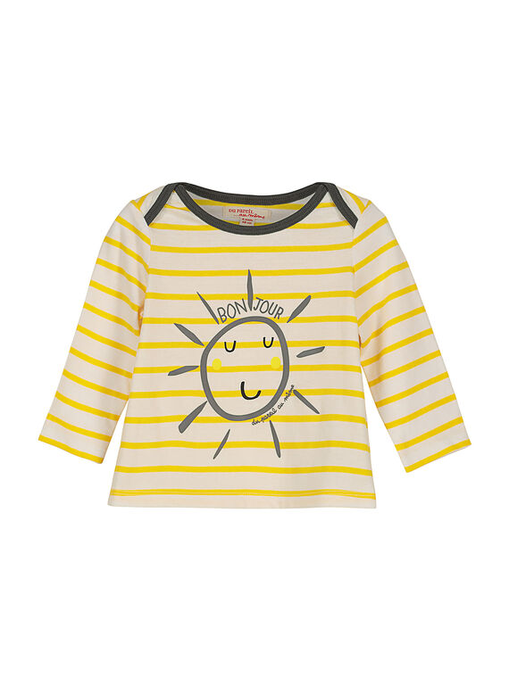 Langärmeliges Baby-T-Shirt für Jungen FULITEE4 / 19SG1024TML099