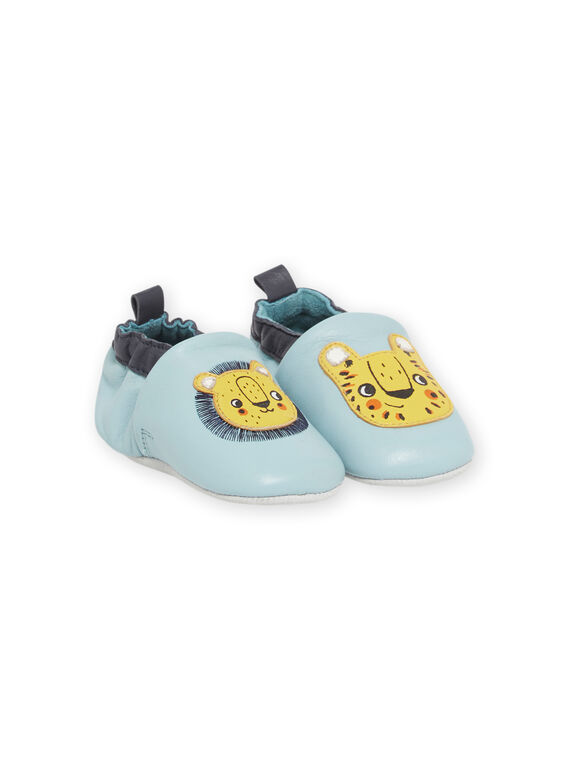 Blaue Löwen- und Löwinnenpantoffeln für Baby Jungen NUCHOSLION / 22KK3822D3SC201