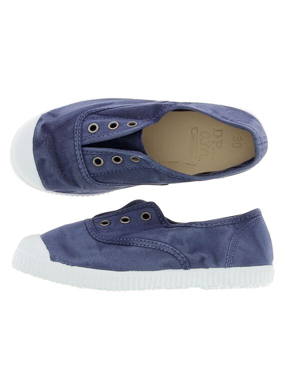 Girls' canvas trainers CFTENHERB1 / 18SK35O5D16070