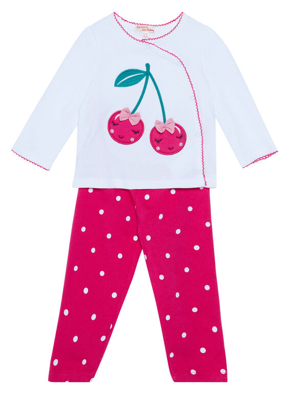 Weißer Pyjama JEFIPYJCER / 20SH1321PYJ000
