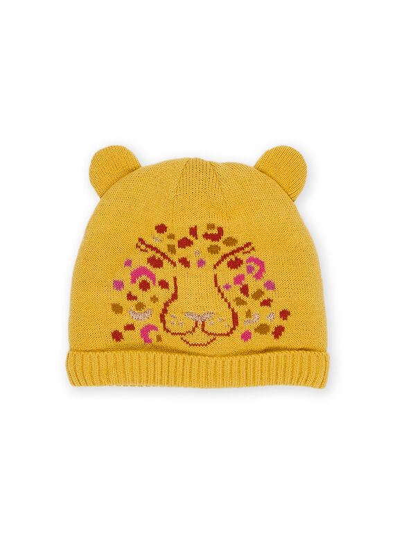 Mütze mit Tigeranimation und Ohrenausschnitten PYAMOBON / 22WI01F4BONB107