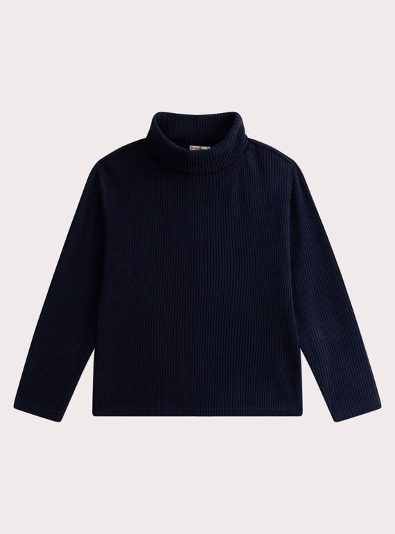 Navy TURTLE NECK VOJOSOUP2 / 24W902K4SPL705
