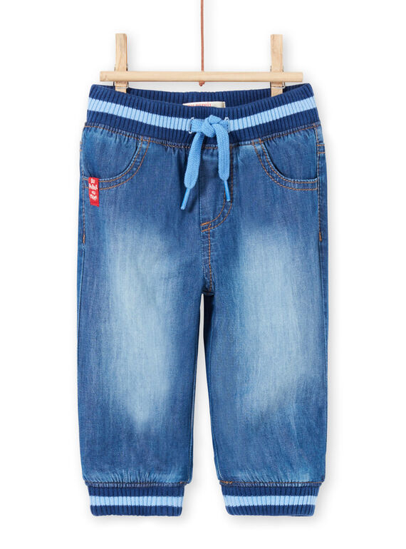 Baby Boy's Elastic Denim Jeans MUJOJEAN / 21WG1011JEAP274