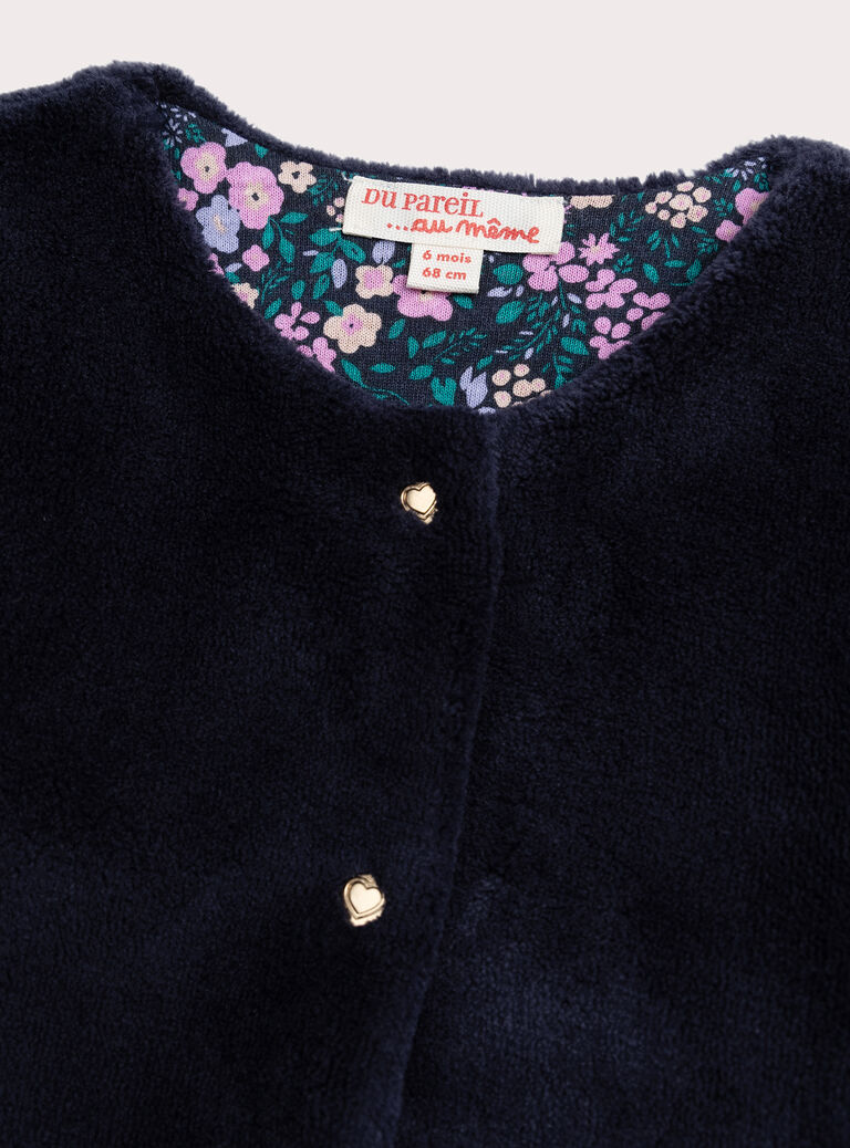 Dark green CARDIGAN XIBLUCAR2 / 25WG09N1CAR622