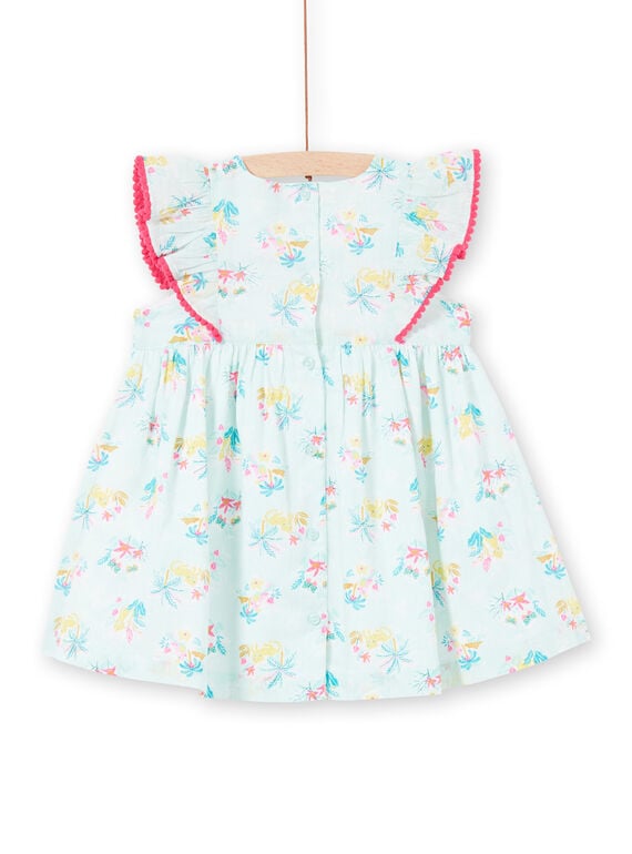 Baby Mädchen blaues Kleid LIVERROB1 / 21SG09Q2ROBG622