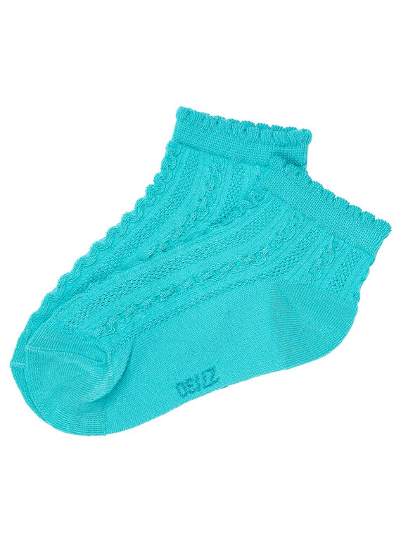 Türkisfarbene Socken JYABOCHO / 20SI01H1SOQ209