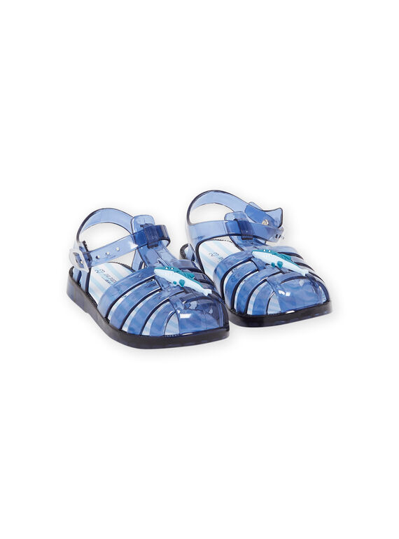 Marineblaue Strandsandalen RUBAINSHARK / 23KK3831D0E070