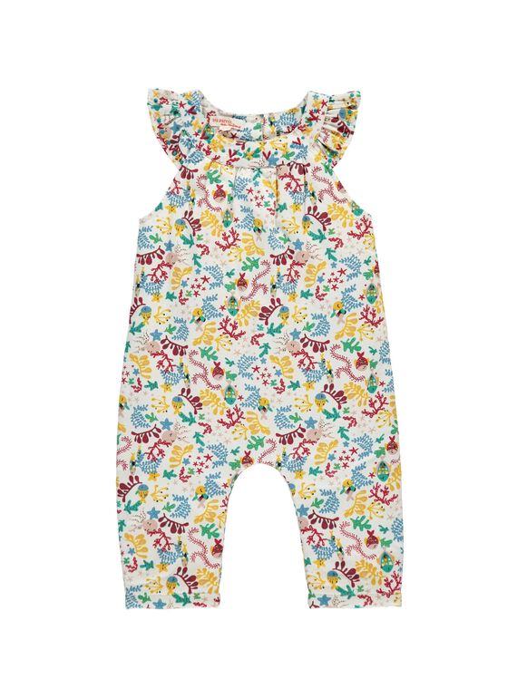 Baby girls' all-in-one DINAUCOMB / 18WG09G1SAL099