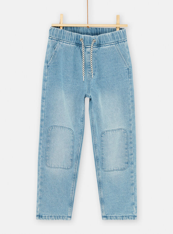 Blaue Jeans aus Denim SOLOJEAN / 23W902R1JEAP269