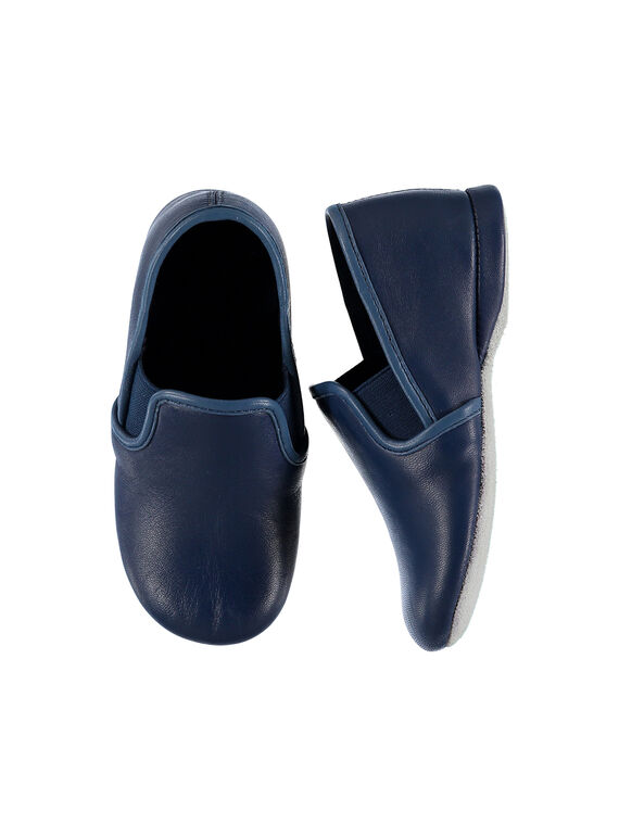 Schlupfschuh aus Leder für Jungen FGSGBOFILS / 19SK3639D0B070