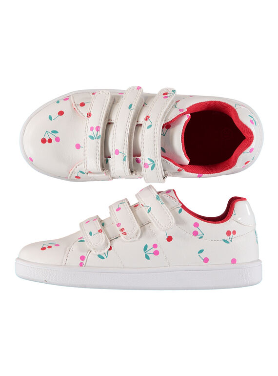 Bedruckter Sportschuh für draußen Mädchen FFBASCERI / 19SK3534D3F000