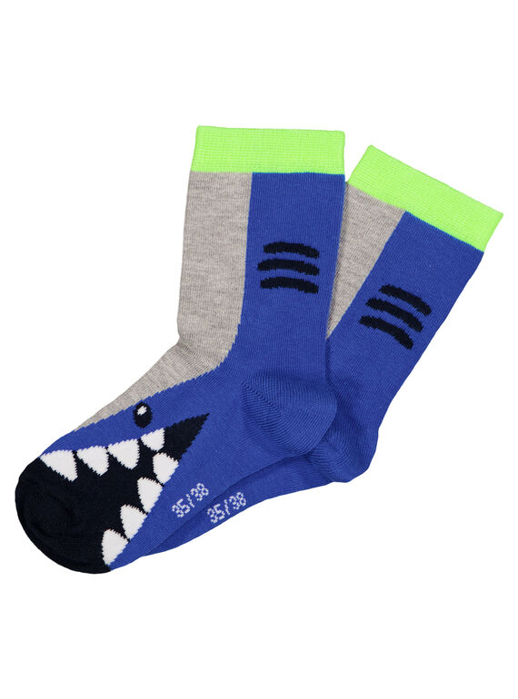 Socken mit Haimuster GYOBLACHO / 19WI02S1SOQC209