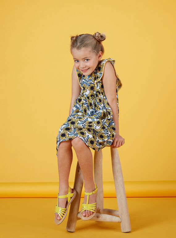 Naturweißes Kleid JATROROB1 / 20S901F1ROB001
