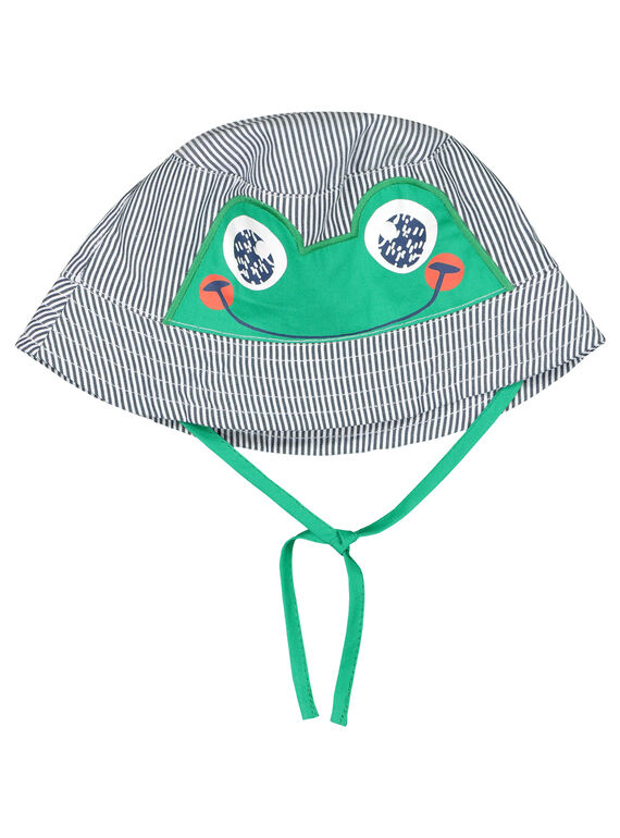 Bucket-Hut mit Froschdruck für Jungen FYUCABOB / 19SI10D1CHA099