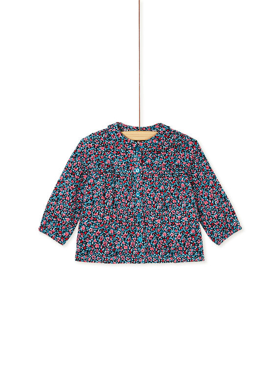 Dark Turquoise BLOUSE KIBRIBLOU / 20WG09F1CHEC217