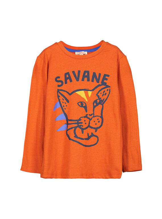 Langärmeliges T-Shirt für Jungen FOJOTEE2 / 19S90232D32409