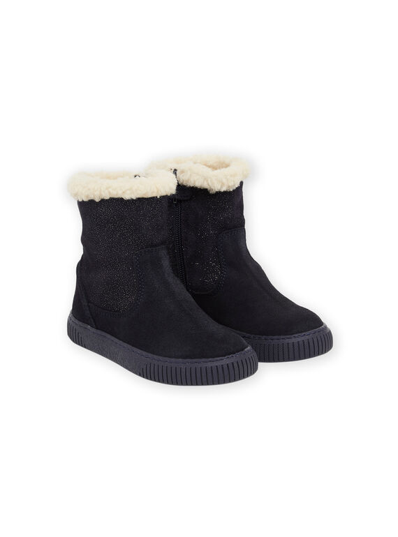 Stiefeletten aus Spaltleder PABOTTCUV / 22XK3593D10070