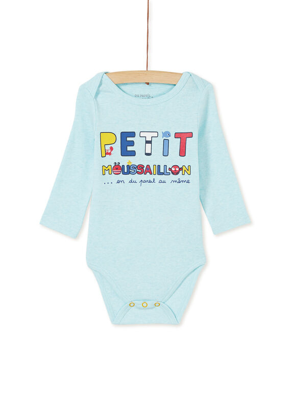 Heathered blue BODY SUIT KEGABODMAR / 20WH1492BDL222