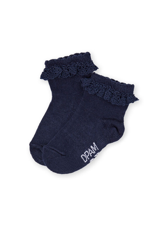 Layette-Socken für Mädchen LYIJOSOQDEN3 / 21SI0941SOQ070