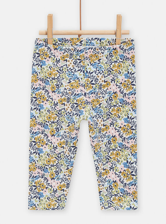 Baby-Mädchen-Leggings mit Printmuster VYIGALEG / 24WI0911CAL001