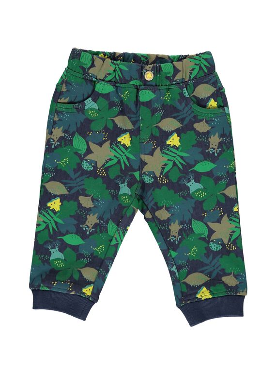 Baby boys' fleece trousers DUVEPAN3 / 18WG1073PAN099