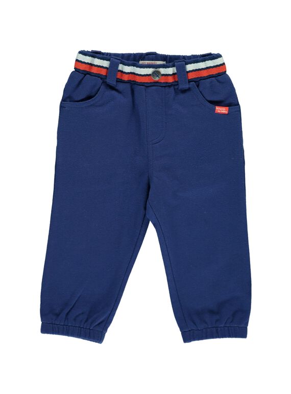 Baby boys' fleece trousers CUDEPAN2 / 18SG10F2PAN703