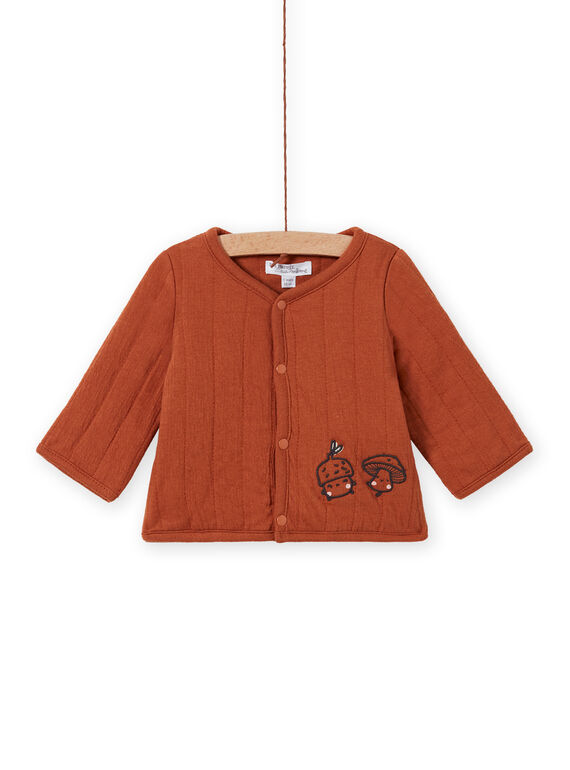 Braun Langarm Strickjacke Geburt gemischt MOU1GIL1 / 21WF0542GILI810